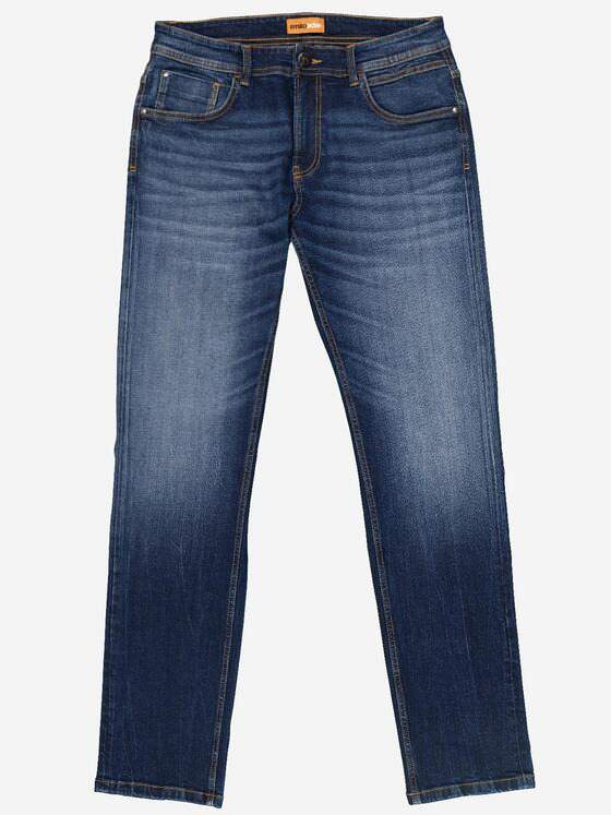 emilio adani Herren Super-Stretch-Jeans slim fit Blau 37400