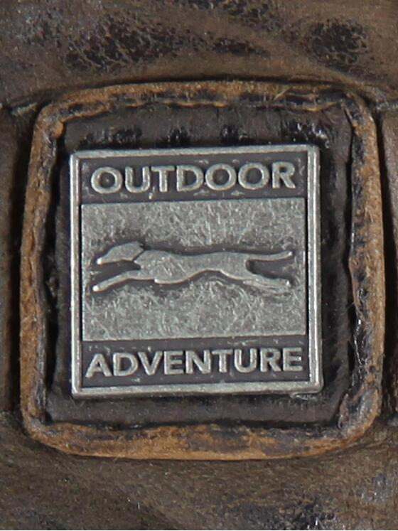 engbers Herren Lederjacke mit Kunstpelz Braun 30162