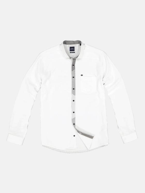 engbers Herren Langarm-Hemd mit Brusttasche Reinweiss 33809