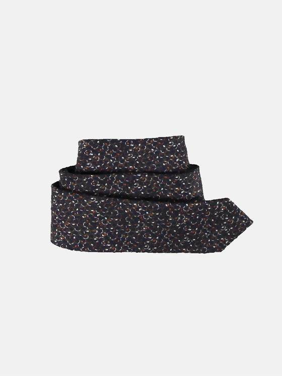 emilio adani Herren Krawatte mit individuellem Design Blau 30486