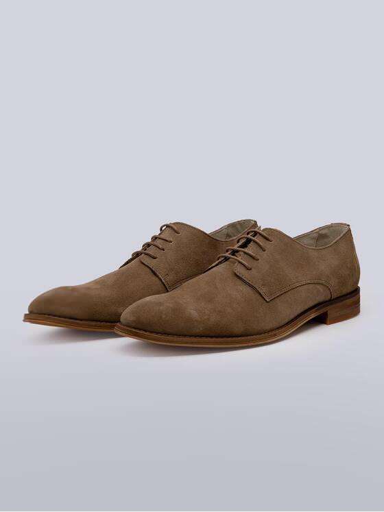 emilio adani Herren Halbschuh aus Leder Braun 38531