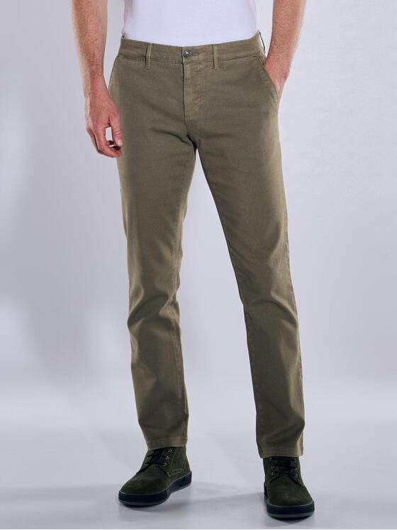engbers Herren Chino slim fit Oliv 37526
