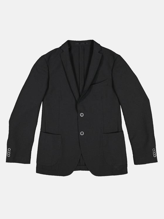 emilio adani Herren Freizeit-Sakko Slim Fit Schwarz 32975