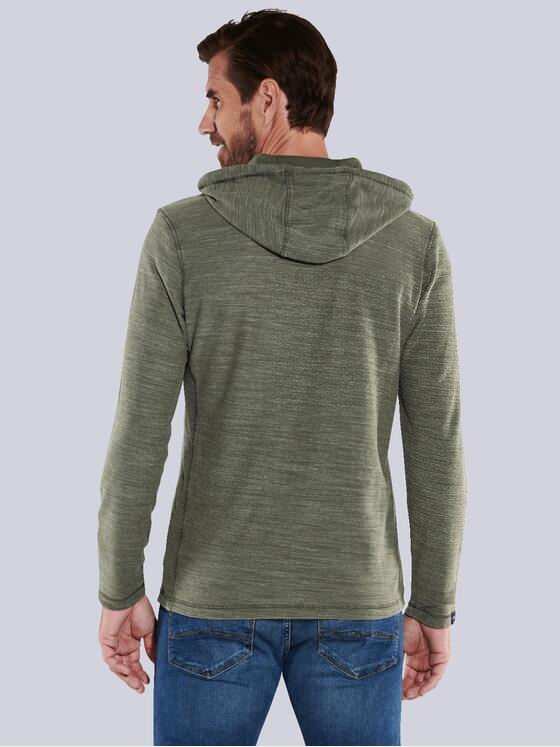 engbers Herren Langarm-Shirt uni Grün 35675