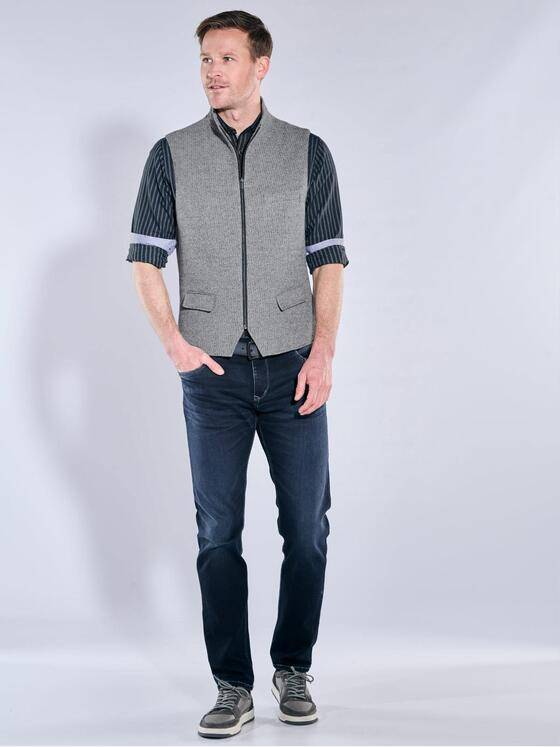 engbers Herren Weste Silbergrau 39834