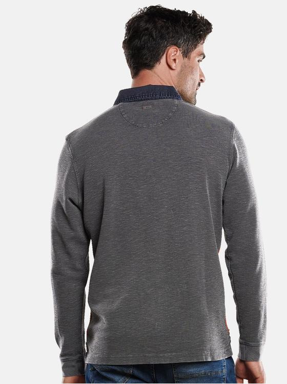 Engbers Overshirt Aus Baumwolle Schwarz - Strukturiertes Freizeithemd Für Herren Mit Weichem Tragekomfort