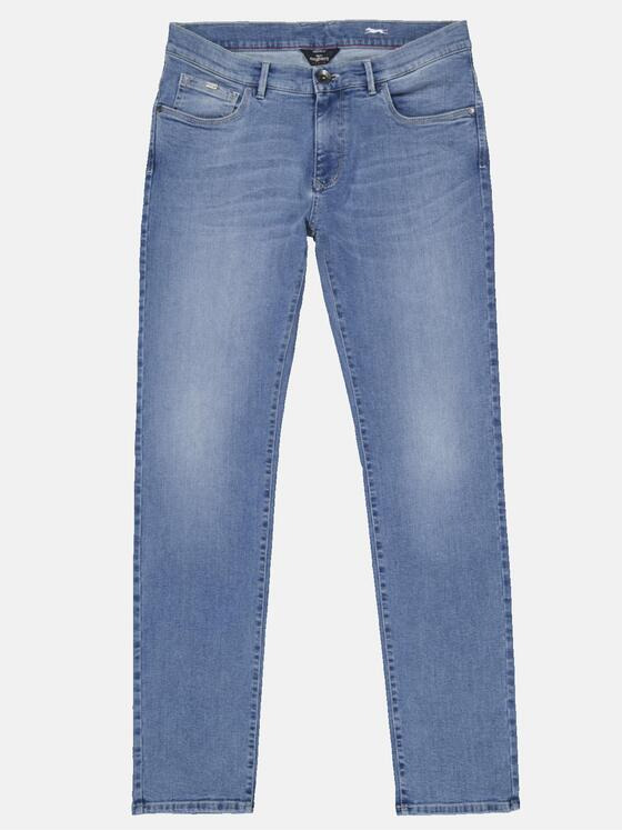engbers Herren Jeans 5-Pocket Super-Stretch Hellblau 33221