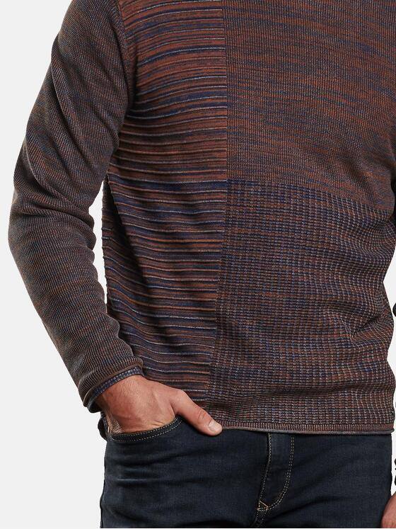 engbers Herren Pullover Rundhals Orange 32445