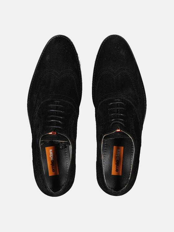 emilio adani Herren Schuhe Schwarz 34057