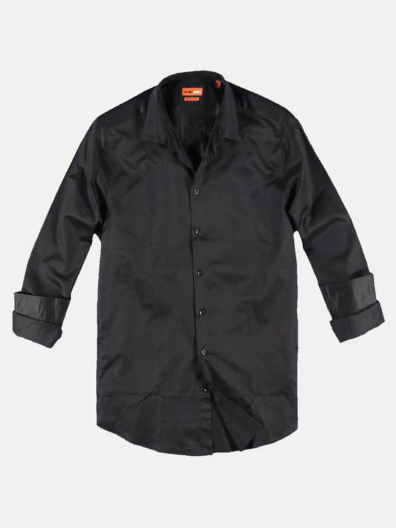 emilio adani Herren Hemd "My Favorite" Schwarz 32802