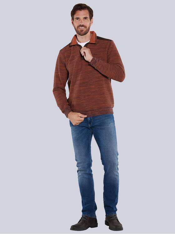engbers Herren Sweatshirt regular Orange 35597