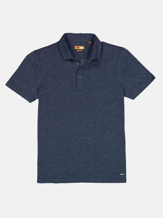 emilio adani Herren Poloshirt Blau 33275