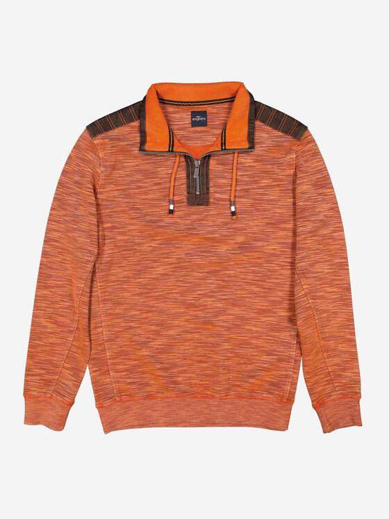 engbers Herren Sweatshirt regular Dunkelorange 37751