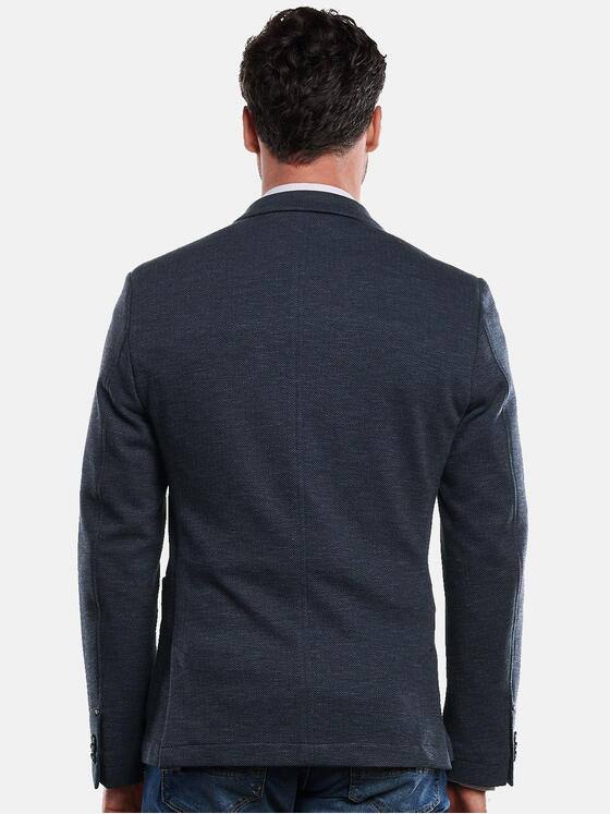 engbers Herren Sakko gemustert Saphirblau 31912