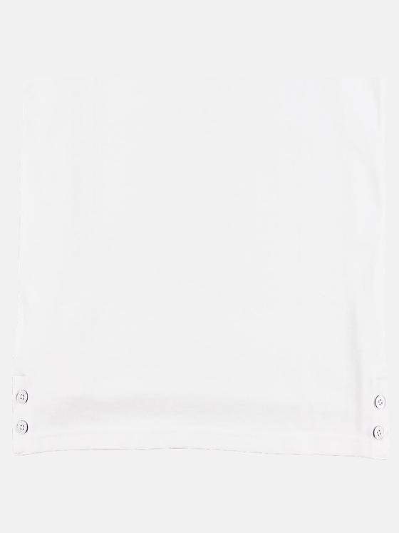 emilio adani Herren Poloshirt mit zahlreichen Kontrastdetails Weiß 29674