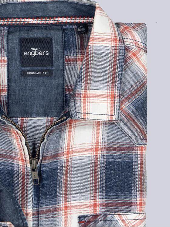 engbers Herren Karohemd Rot 36129