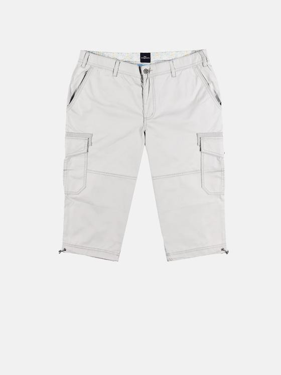 engbers Herren Funktionale Capri-Hose mit Cargo Taschen Ecru 29841