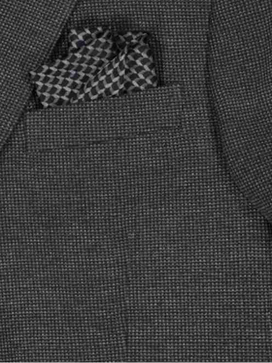 engbers Herren Einstecktuch strukturiert Schwarz 36776