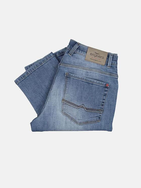 engbers Herren Super-Stretch Jeans Blau 33328