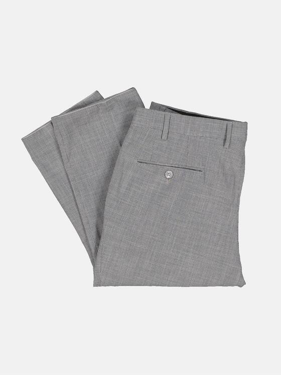 engbers Herren Anzughose hochelastisch Kieselgrau 32773