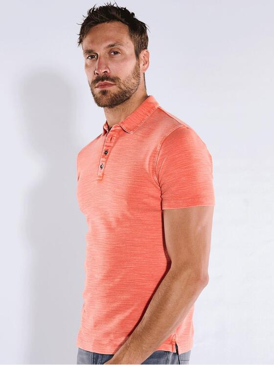emilio adani Herren Polo-Shirt strukturiert Rot 36195