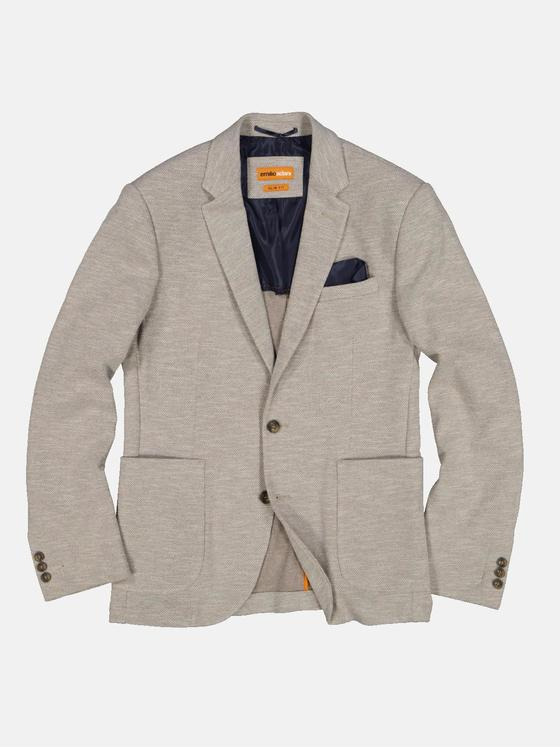 emilio adani Herren Freizeit-Sakko slim fit Beige 36132