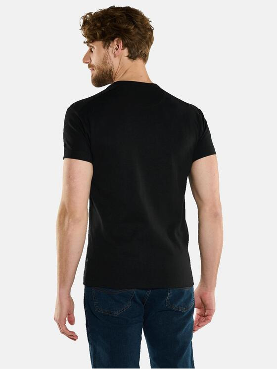 engbers Herren T-Shirt "My Favorite" organic Schwarz 36297