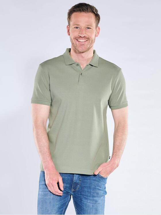 engbers Herren Poloshirt "My Favorite" organic Dunkelgrau 40723