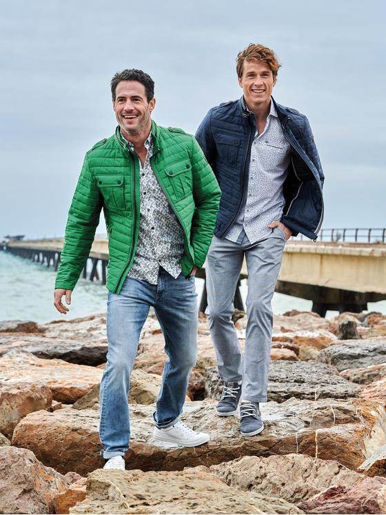 engbers Herren Steppjacke Grasgrün 29128