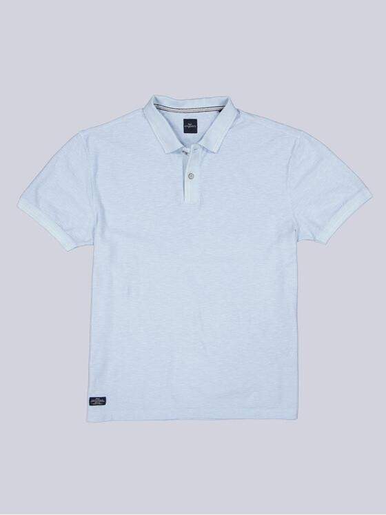 engbers Herren Polo-Shirt meliert Hellblau 38917