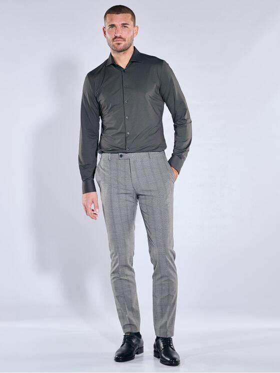 emilio adani Herren Innovatives Funktionshemd Anthrazit 39848