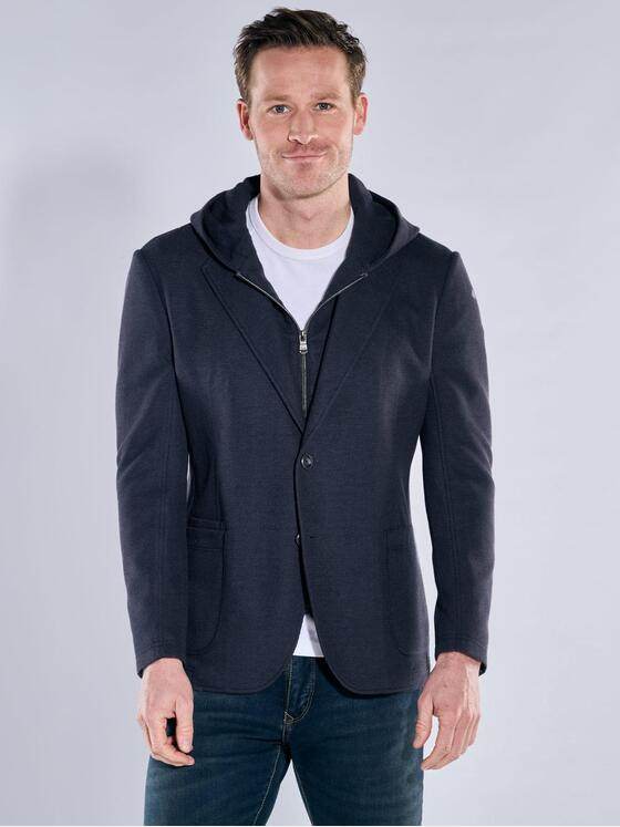 engbers Herren Freizeit-Sakko mit Inlet Saphirblau 39836