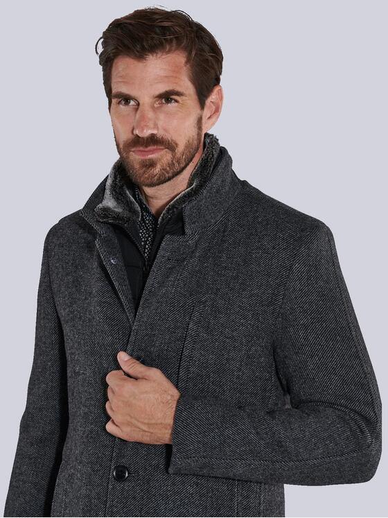 engbers Herren Mantel Grau 35486