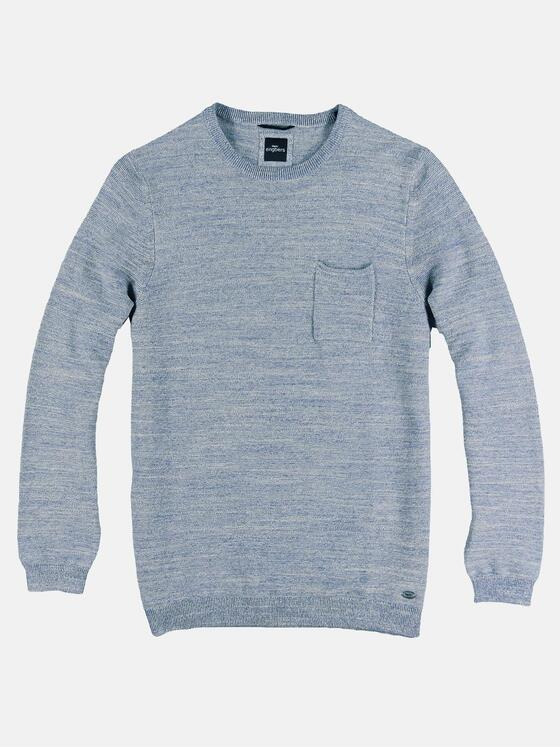 engbers Herren Modischer Pullover mit softem Warengriff Hellblau 29423