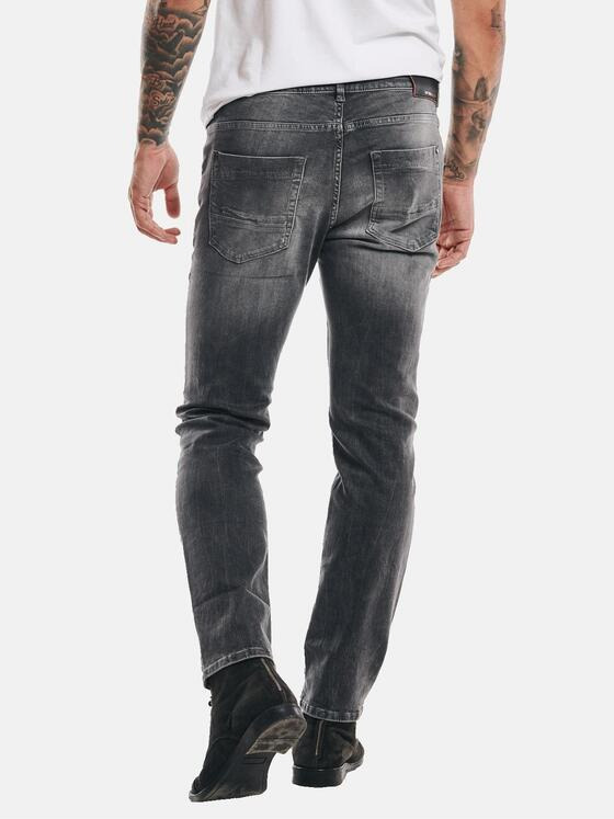 emilio adani Herren Jeans Basic Classic Grau 31714