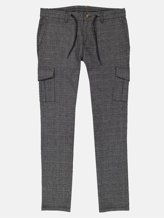 emilio adani Herren Cargo-Hose slim fit Grau 33696