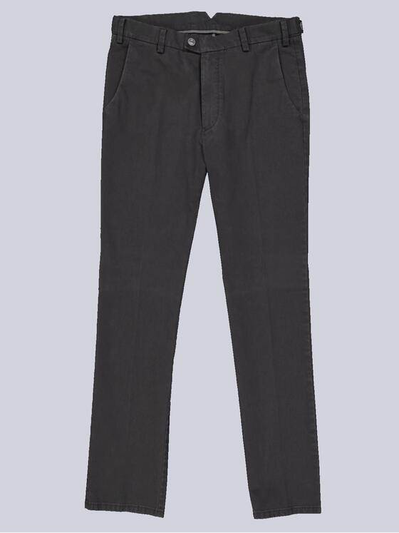 ENGBERS GERMANY Herren Chino mit innovativer Warenoberfläche Anthrazit 33540