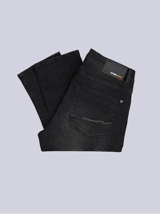 emilio adani Herren Jeans Slim Fit Super-Stretch Grau 33702