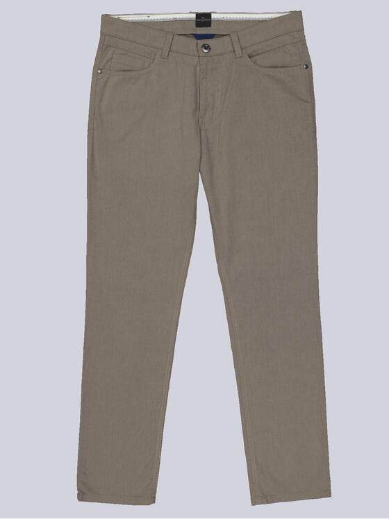 engbers Herren 5-Pocket Hose regular Braunbeige 34224