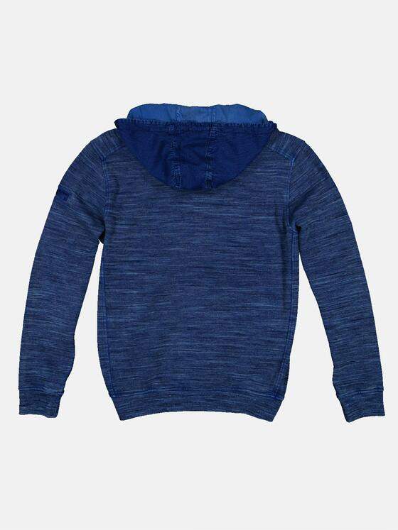 engbers Herren Sweatjacke mit Kapuze Indigoblau 33392
