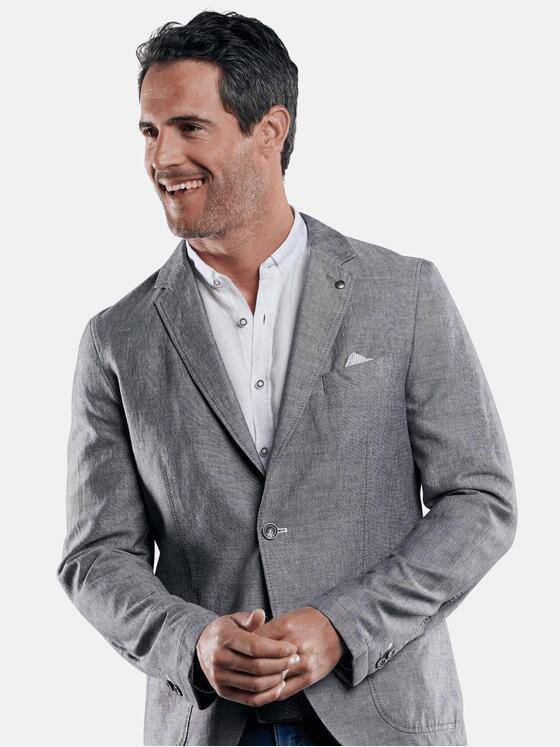 engbers Herren Freizeit-Sakko slim fit Kieselgrau 29131