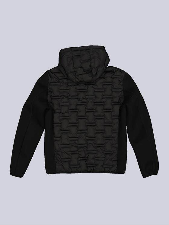 emilio adani Herren Steppjacke regular Schwarz 35197
