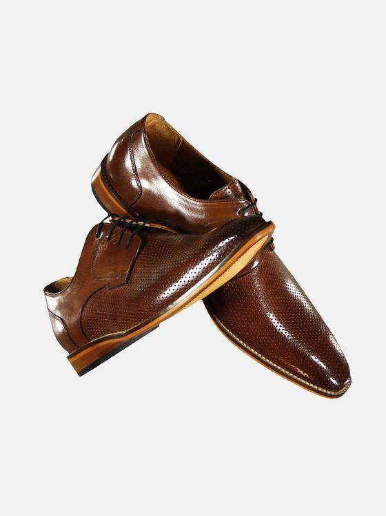 emilio adani Herren Business Derby Schuh Braun 29172