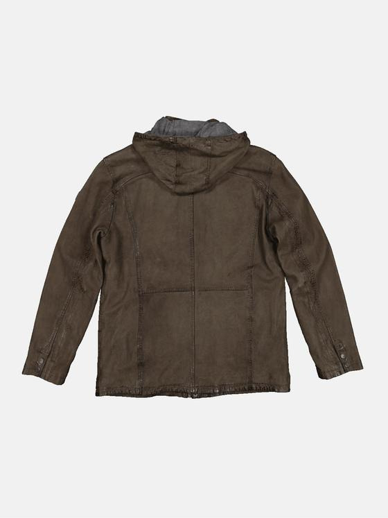 engbers Herren Lederjacke regular Braun 35191