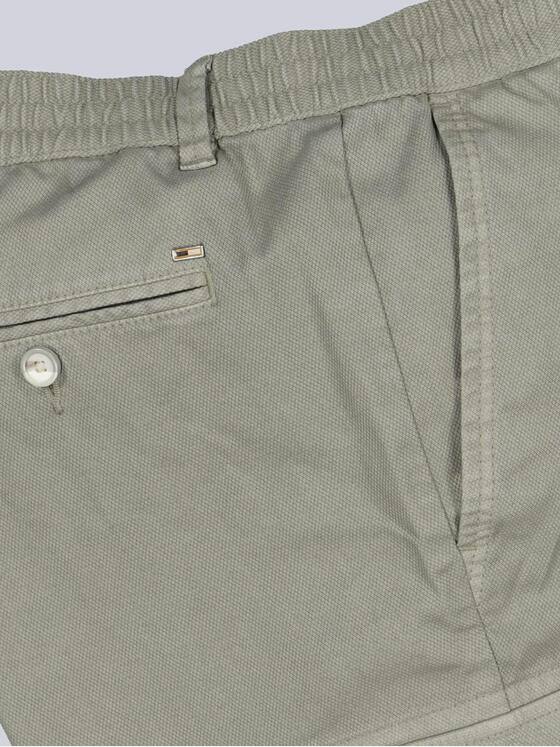 emilio adani Herren Cargo-Bermuda mit Tunnelzug Grün 39005