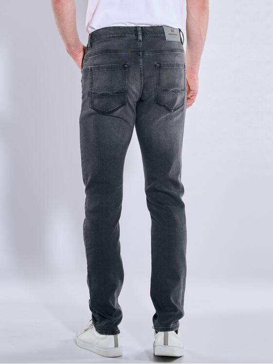 ENGBERS GERMANY Herren Super-Stretch-Jeans in besonderer Warenqualität Anthrazit 37530