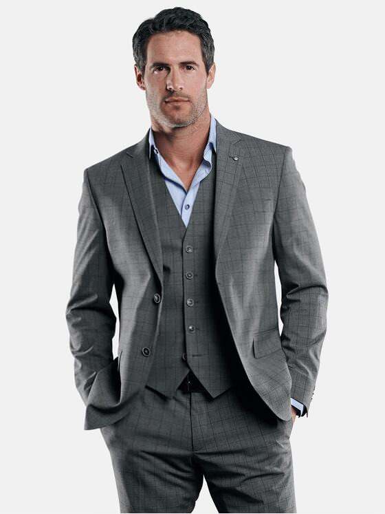 engbers Herren Anzugsakko slim fit Anthrazit 29031