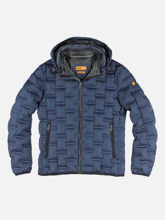 emilio adani Herren Jacke in neuer Steppoptik Blau 31860