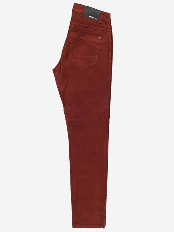 emilio adani Herren 5-Pocket-Cordhose slim fit Orange 37556