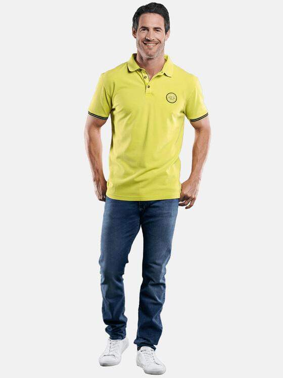 engbers Herren Sommerliches Poloshirt Gelb 29235